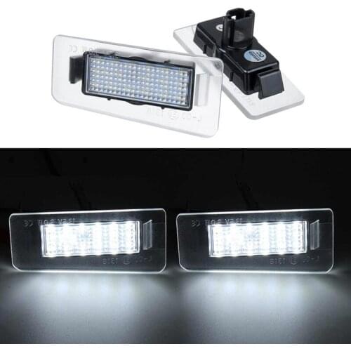 2Pcs 6000K Car Led Number License Plate Lights For Hyundai Accent 18-19 Elantra 11-12 14-17 Kia Forte Hatchback Sedan Forte5
