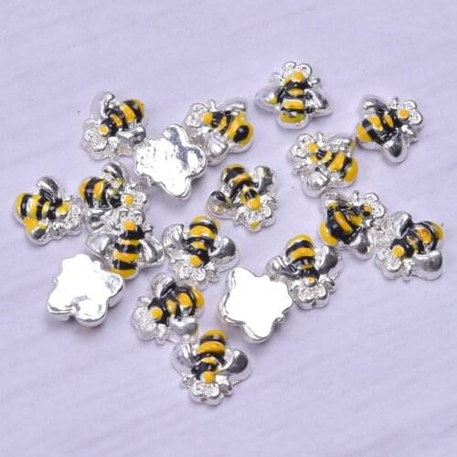 20Pcs/lot F722 Animal Bee Dangle Floating Charms Finding Hanging Locket Pendant Bracelet Floating Jewelry Wholesale
