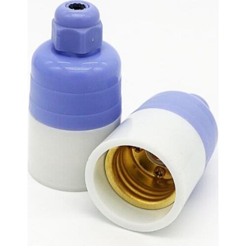 250v 6A Copper Waterproof Lamp Base Hanging Lamp Cap E27 Lamp Port Pendant Lamp Cap