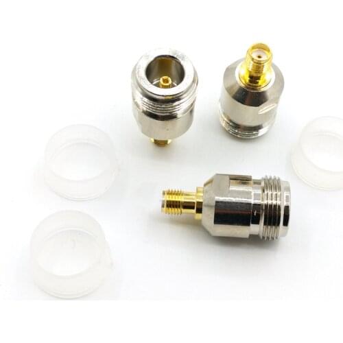 40pcs copper N Type female connector N Type Female Jack to SMA Female Jack RF Coaxial Coax Adapter Connector