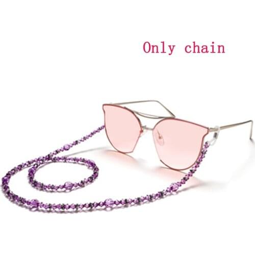 Retro Reading Glasses Chain Fashion Beads Eyeglass Sunglasses Spectacle Cord Neck Strap String Chain Eyewear