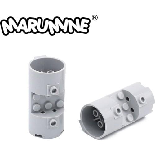 MARUMINE Cylinder 3x6x2 2/3 Horizontal MOC Bricks Parts Compatible 30360 93168 Technology Blocks Prefabricated Accessories