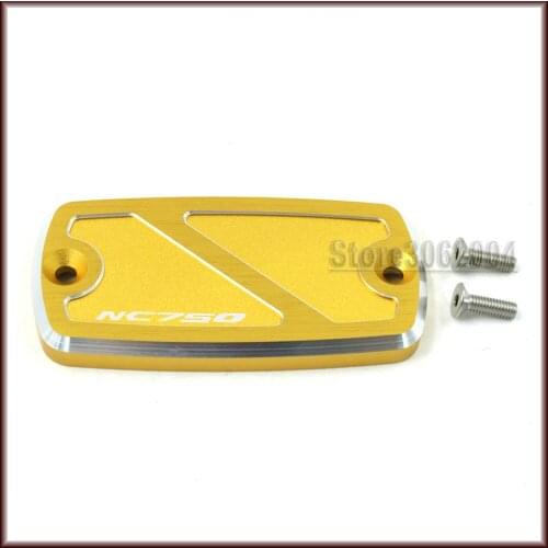 For HONDA NC750S NC750X 2016-2019 2018 Motorcycle Front Brake Master Cylinder Fluid Reservoir Cover With LOGO NC750 CNC