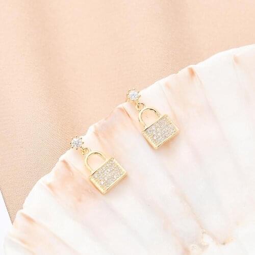 Женские золотые серьги Fatouech China At AliExpress