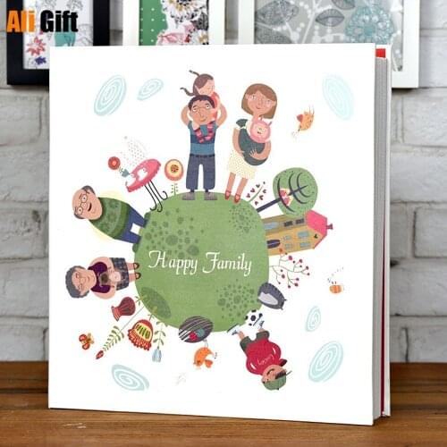 5/6/7 Inch Leather Photo Album Interstitial 720 Pockets Large Capacity Record Family Baby Memory Book Growth Insert Foto Albums