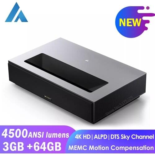 Youpin Fengmi Laser Cinema 4K MAX Projector TV support 8K 4500 ANSI Lumens ALPD 3.0 MEMC HDR DTS Sky 3+64GB Home Theatre System