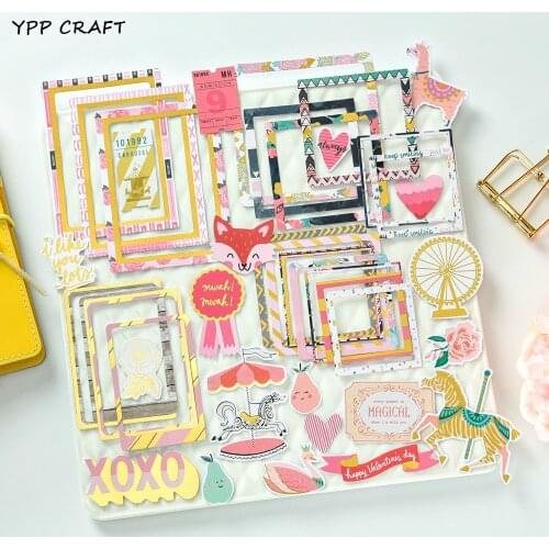 YPP CRAFT 30pcs Happy Valentines Day Stickers for Scrapbooking Happy Planner/Card Making/Journaling Project