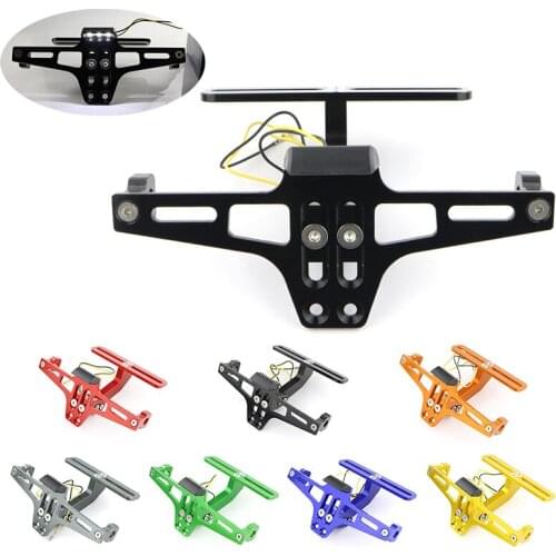 Fit For MV Agusta F4 2000-2014 F4R 2013 2014 CNC License Plate Holder Bracket Rear Tail Tidy Fender Eliminator kit CNC Aluminum