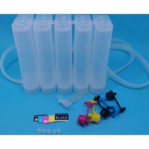 100ml Ink Tank 5 Color DIY CISS Continuous ink supply system universal for EPSON BROTNER Canon HP printer