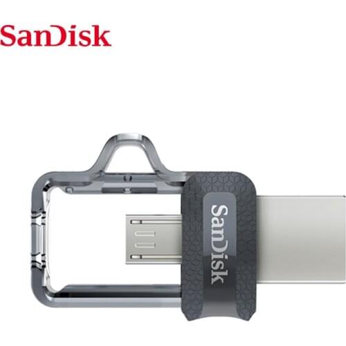 SANDISK Ultra Dual Micro-USB Drive 16G 32G 64G 128G 256GB OTG Type-C and Micro USB 3.0/USB3.1 multifunctional usb stick u disk