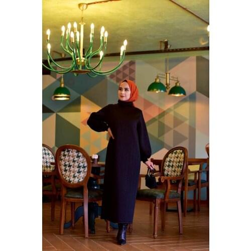 Patterned Dress New Season Woman Long Dress Muslim Sets Hijab Abayas Women European Clothing Muslim Abaya Scarf