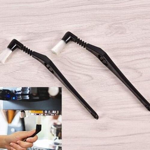 1Pc Portable Wooden Handle Soft Hair Espresso Coffee Maker Machine Brush Cleaner Brushe Coffee Grime Cleaning Accessories Tools