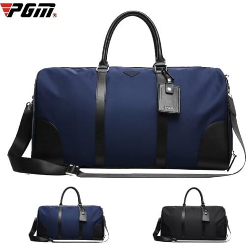 1 pcs Golf clothing bag pgm mens nylon bag Large capacity ultra light and portable golf Sneaker double layer handbag