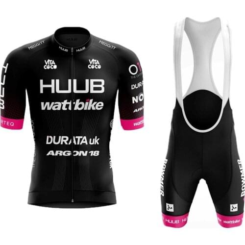 2021 HUUB Summer NEW Men Cycling Jersey Sets Cycling Clothing Short Sleeve Outdoor Riding Bike MTB Clothing Shorts jersey set