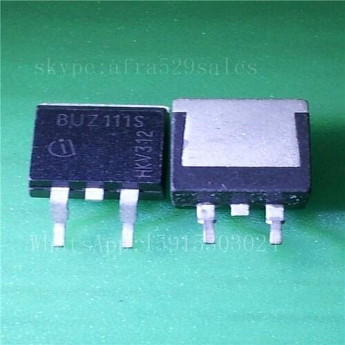 5PCS BUZ111S Power Transistor 80A / 55V For Car computer board vulnerable chip TO-263 DPAK SMD IC BUZ111