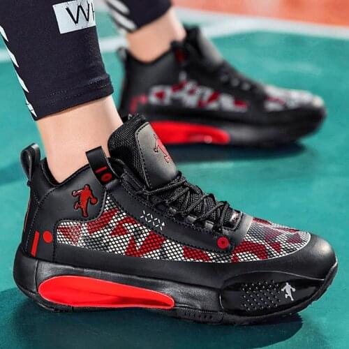 Men&womens Basketball Sneakers Non-slip Basketball Shoes for Teenager Male Breathable Casual Fashion Comfort Footwear size36-45