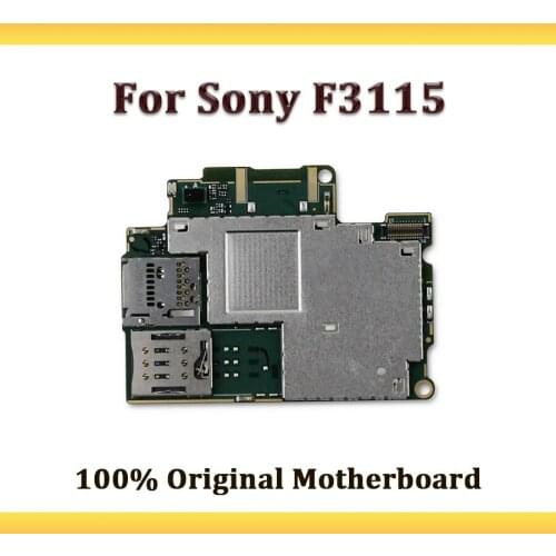 Free Shipping, LISFG 100% Original Flex Cable For Sony Xperia XA F3115 Motherboard,Logic Main Board For Sony Xperia XA F3115