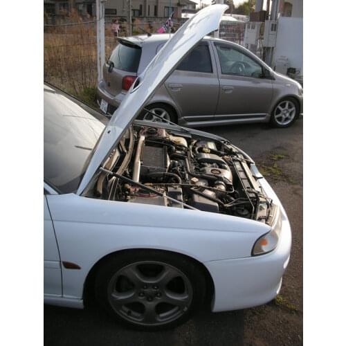 For 1993-1998 Subaru Legacy BD/BG5 Front Hood Bonnet Modify Gas Struts Carbon Fiber Spring Damper Lift Support Absorber