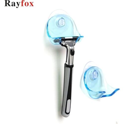 Bathroom Gadgets Shaving Razor Holder Hangable Suction Cup Shaver Holders Storage Houder Washroom Bathroom Accessories for Home
