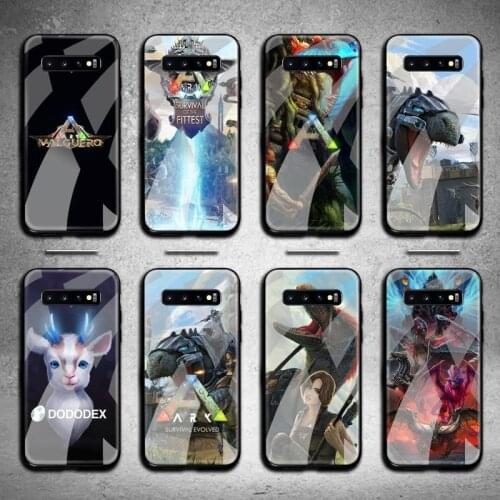 HOTCASHOP Ark Survival Evolved Phone Case Tempered Glass For Samsung S20 Plus S7 S8 S9 S10 Plus Note 8 9 10 Plus