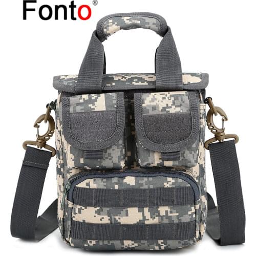 New Camouflage Tactical Handbag Shoulder Diagonal Bags Outdoor Sports Travel Bag Multi-Color Optional Bag