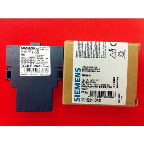 1pc Siemens 3RH6921-1DA11 Auxiliary contact free shipping