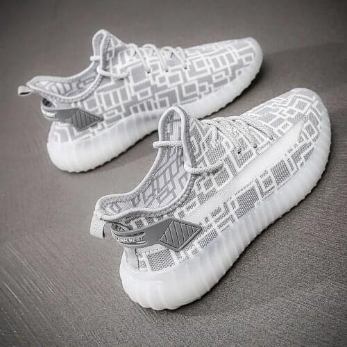 Mens Summer Casual Shoes Mesh Cut-Out Breathable Antiskid Sneakers Fashion Low Top Lace Up Running Shoes Black White Grey