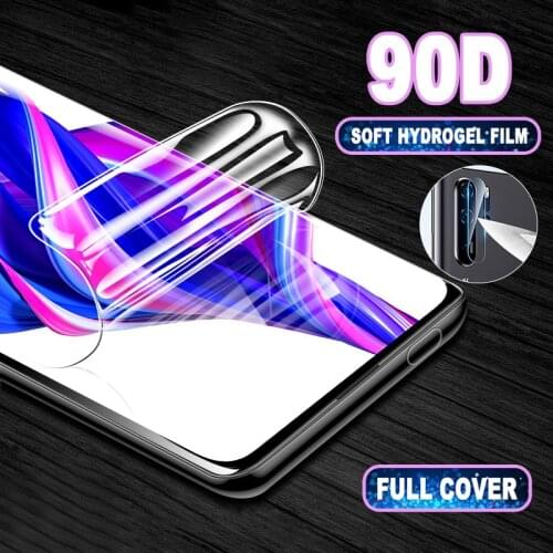 99D Soft Hydrogel Film On Honor 20 S 10 8X 9X Pro Lite Camera Lens Film Screen Protector For Huawei Nova 5 5i 5T 6 Safety Cover
