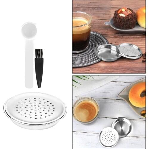 Stainless Steel Coffee Capsule Caps for Coffee Machine Coffee Filter Tools Household DIY Make Delicious Coffee