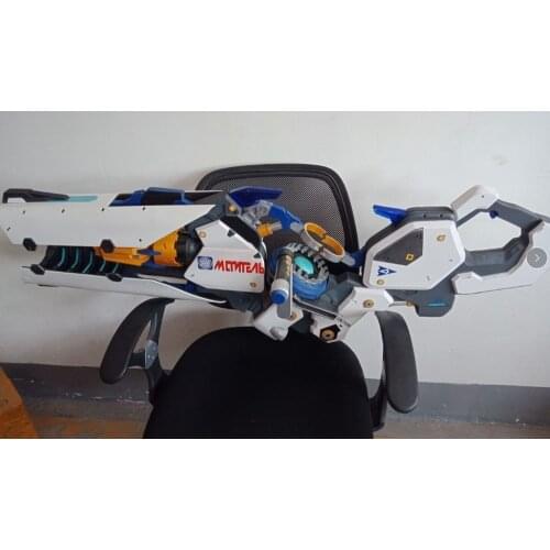 Overwatch Aleksandra Zaryanova Zarya Weapon Particle Cannon Cosplay Replica Gun Prop
