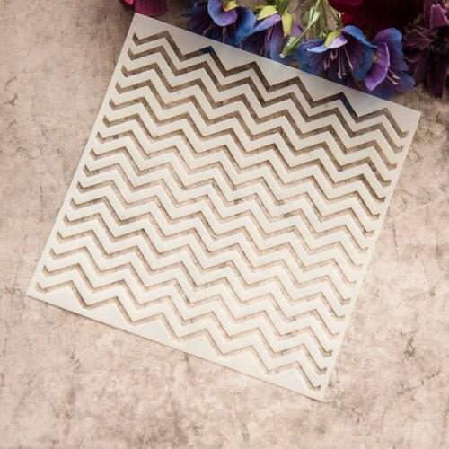 Scrapbooking strips plastic drawing color layering stencil for stamp,color sprayed brush art supplies drawing on wall or fabric