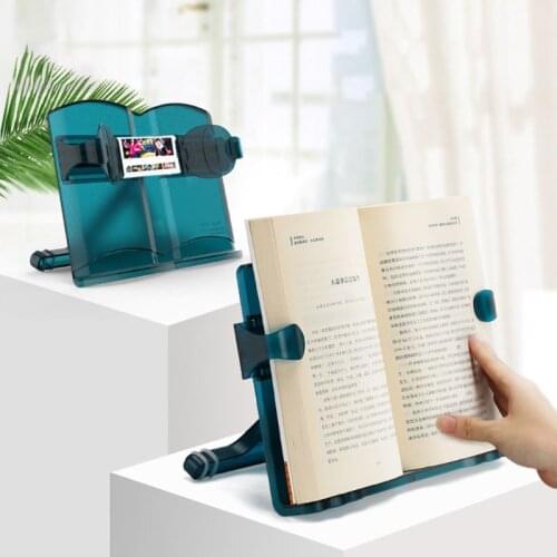 Portable Book Stand Holder Multifunctional Adjustable Book Accessories Support Bookends Book For Reading Stand For Books