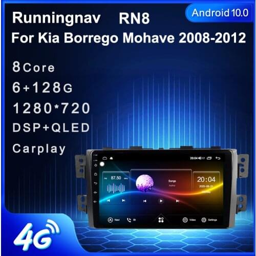 Runningnav For Kia Borrego Mohave 2008-2012 Android Car Radio Multimedia Video Player Navigation GPS