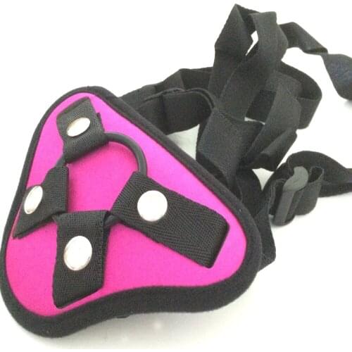 Red black and pink Satin Plush strap on,womens wear dildos pants, flirt female sex toys, adult games sex toys for woman