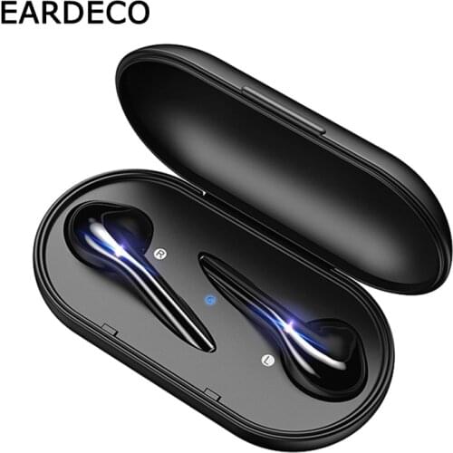 EARDECO TWS 5.0 Bluetooth Earphones Wireless Earphone Bass Stereo In-ear Headphones Earbuds Handsfree Headset With Microphone