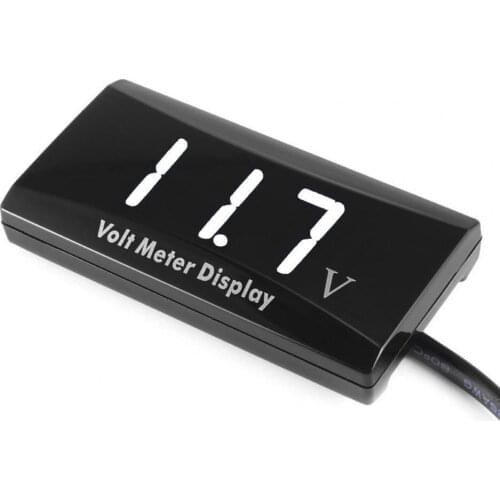 YLF1101 Universal Digital Display Voltage Monitor Voltmeter for Car Motorcycle Detect voltage DC8V-16V