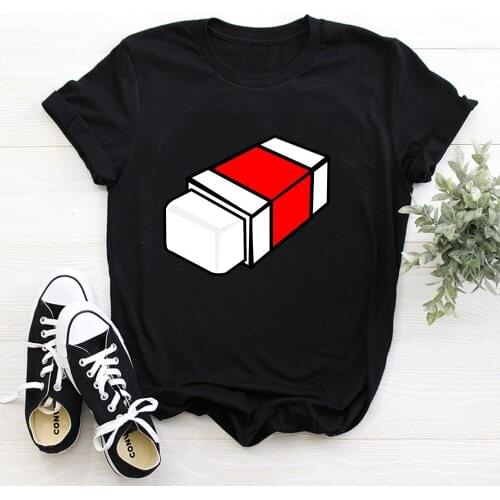 Rubber Print ladies T-shirt ladies casual basis O-collar white shirt short sleeve ladies T-shirt TX8250