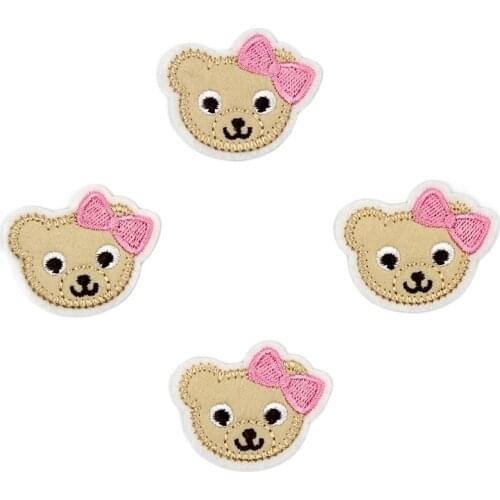 10pcs Embroidery Iron On Animal Stickers Cartoon Cute Patches DIY Jeans Backpack Coats Shirts Clothing Badge Fabric Appliques