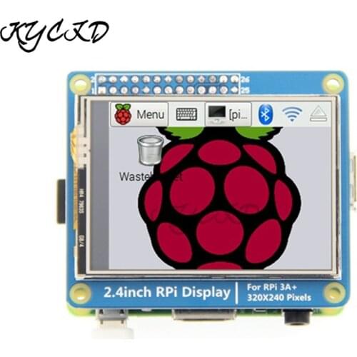 2.4 Inch RPi Display 320*240 TFT LCD Module Touch Screen SPI Interface ILI9341 Driver For Raspberry Pi 3A+/3B