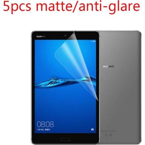 Anti-glare Lcd Screen Protector Film for Huawei Mediapad M5 8.4" 2018/ Mediapad M3 Lite 8.0 2017/ M3 8.4"/ T3 8.0 2017, 5PCS