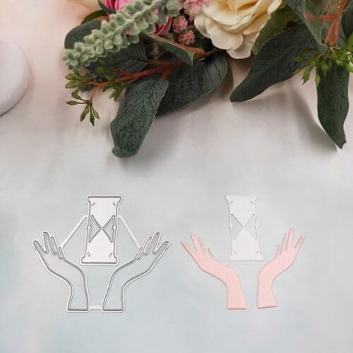 Time hourglass metal cutting mould 2019 new DIY scrapbook for greeting CARDS, envelopes and gift card decorations