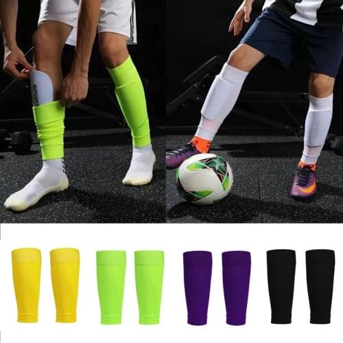 Soccer Football Shin Guards Protection Support Compression Sleeves Sports Leg Brace Cycling Running Leg Warmers Comfortable