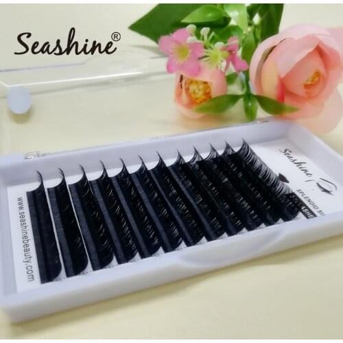 Seashine Individual Eyelash Extension Artificial lashes For Makeup Supplies HandMade Natural Lash Faux Cils Mink False Eyelashes