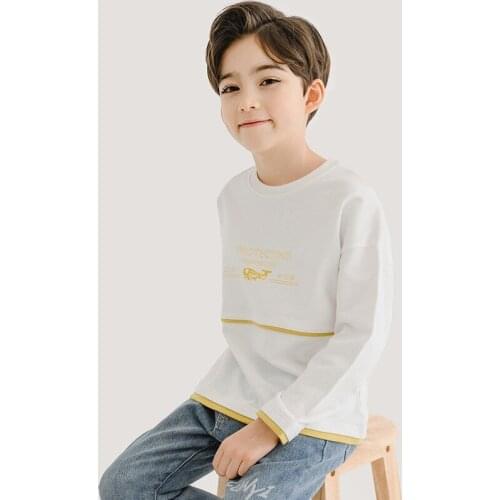 2021 Sweatshirt For 3 to14 Years Old Boys Long Sleeve Hoodies With Print Kids School Uniform Clothing Children Sport Tops