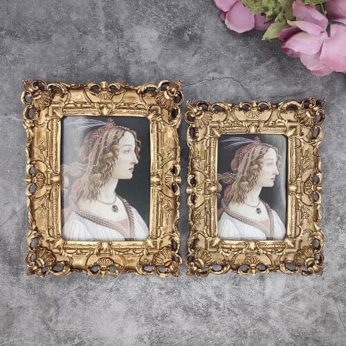 Creative Palace European-Style Swing Table Wall Hanging Ornaments Childrens Hollow Picture Photo Frame