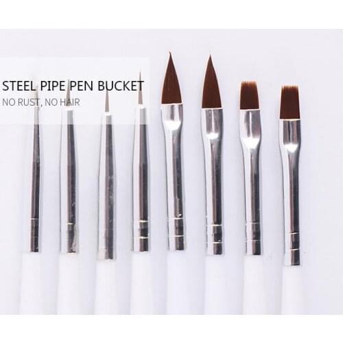 Nail Pen Set Painted Strokes Flower Carved Drawing Nail Tool Brushes Easy To Operate UV Gel Spider Glue Brushes Painting Tools