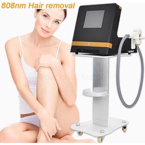 The Latest 800w Painless Permanent 808nm 755nm Diode Laser Hair Removal Skin Rejuvenation Beauty Machine