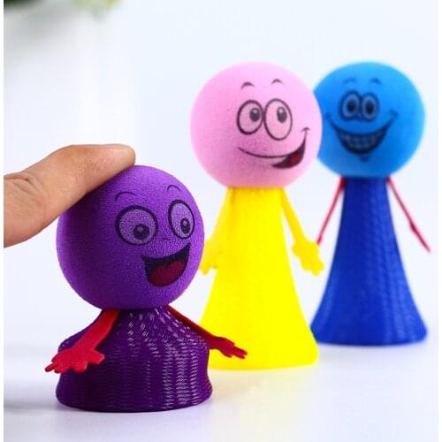 New Exotic Cute Bounce Villain ChildrenS Toy Bounce Doll Wholesale Traditional Jumping Toy Store Hot Sale Toys For Kids