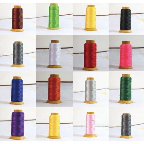 New 16color bead Nylon silk cord thread line 0.6mm fit necklace jewelry B858