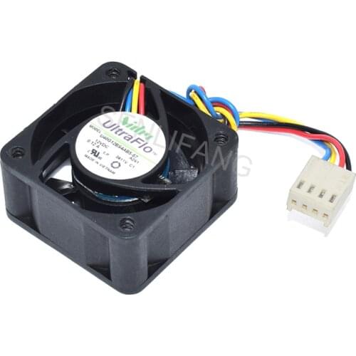 Original 4020 DC12V 0.12A U40G12BS4AB5 -57 40 * 40 * 20MM 4cm 4-Pin PWM Temperature Control Fan
